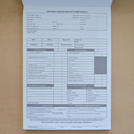 S17 - New Vehicle Contracts